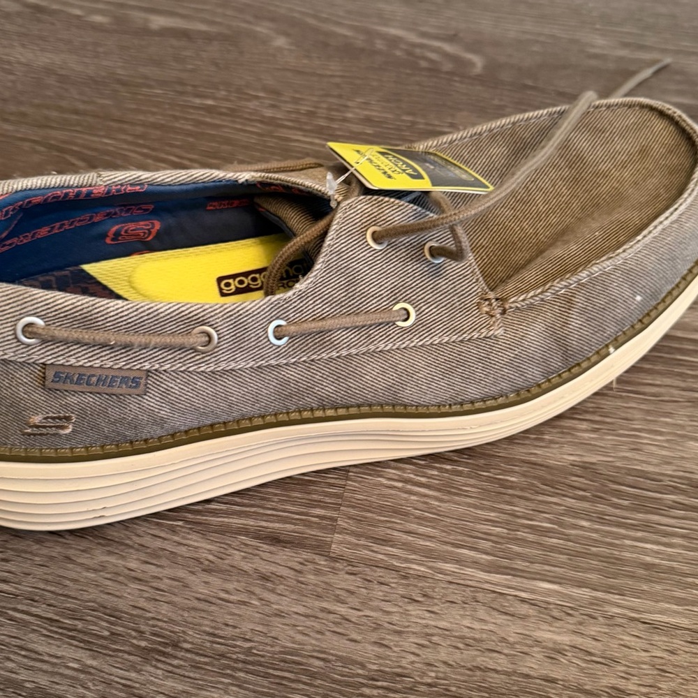 Skechers Men's Tan Boat Shoes - Picture 3 of 4